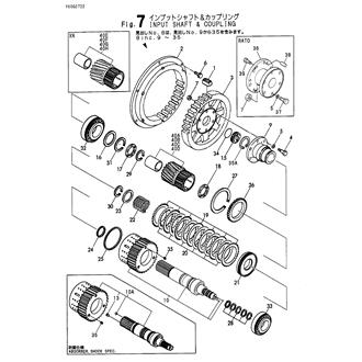 FIG 7. INPUT SHAFT & COUPLING