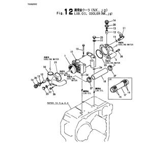 FIG 12. LUB. OIL COOLER(NK,JG)