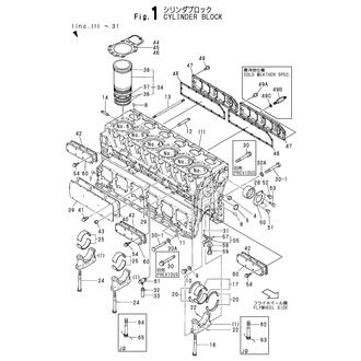 FIG 1. CYLINDER BLOCK