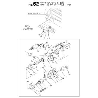 FIG 62. STARTING MOTOR(FLOAT TYPE)