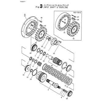 FIG 3. INPUT SHAFT & COUPLING