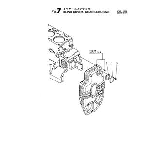 FIG 7. COVER BLIND,GEARS HOUSING