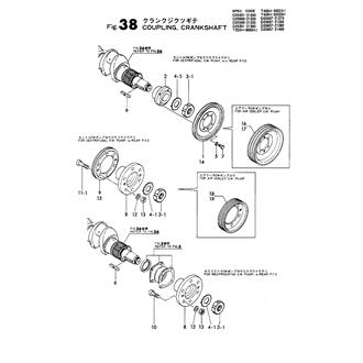 FIG 38. COUPLING,CRANKSHAFT