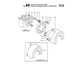 FIG 39. REAR FLEXIBLE SHAFT COUPLING