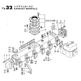 FIG 32. EXHAUST MANIFOLD