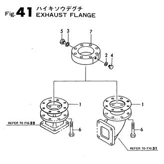 FIG 41. EXHAUST FLANGE