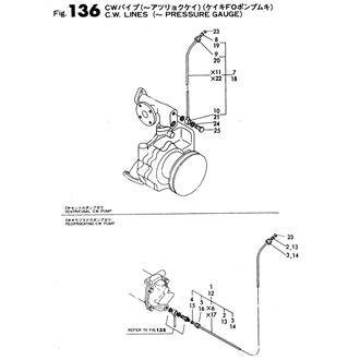 FIG 136. C.W.PIPE(-PRESSURE GAUGE)