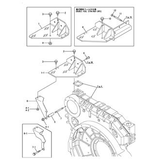 FIG 90. INSTRUMENT PANEL BRACKET