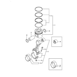 FIG 33. PISTON & CONNECTING ROD