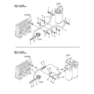 FIG 73. FUEL PIPE(PUMP-STRAINER)