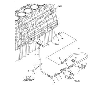 FIG 102. (47A)LUB.OIL PIPE(MOTOR PRIMING:STD OIL SUMP)