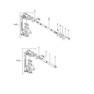 FIG 24. LUB.OIL FLEXIBLE PIPE(WING PUMP DRAIN OIL)(SHOCK ABSORBER SPEC.)