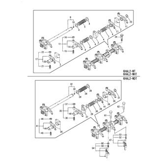 FIG 9. SUC./EXH. VALVE ROCKER ARM