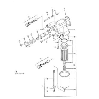 FIG 25. LUB.OIL STRAINER(W/COCK)