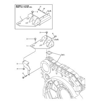 FIG 119. INSTRUMENT PANEL BRACKET