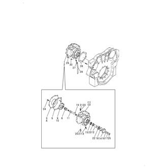 FIG 74. COOLING FRESH WATER PUMP