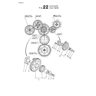 FIG 22. IDLE GEAR