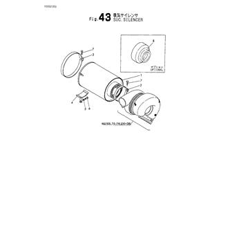 FIG 43. SILENCER (SUCTION)