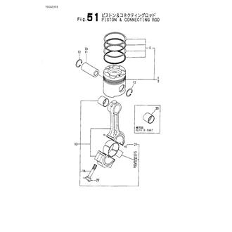 FIG 51. PISTON & CONNECTING ROD