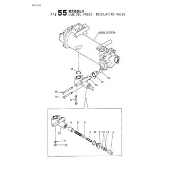 FIG 55. LUB. OIL PRESS. REGULATING VALVE