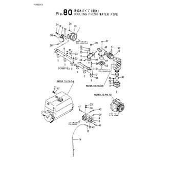 FIG 80. COOLING WATER LINE(FRESH WATER