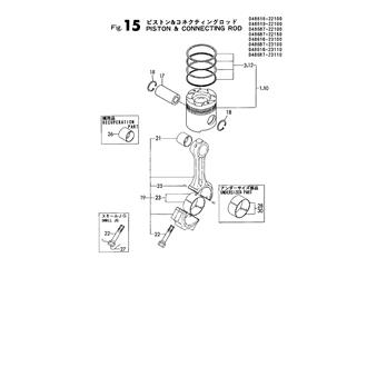 FIG 15. PISTON & CONNECTING ROD