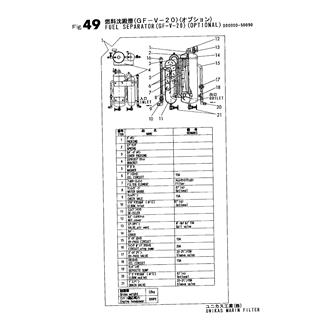 FIG 49. SEPARATOR(GF-V-20)(OPTIONAL PA