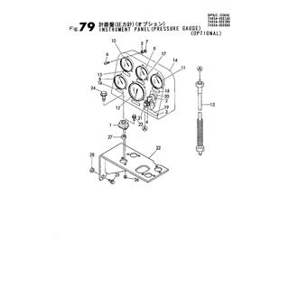 FIG 79. INSTRUMENT PANEL(HYDRAULIC OIL