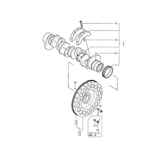 FIG 21. CRANKSHAFT & FLYWHEEL