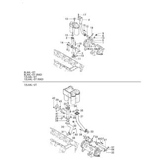 FIG 28. LUB.OIL PIPE(CYLINDER-STRAINER-COOLER)