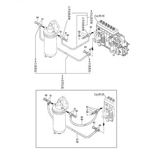 FIG 66. FUEL PIPE(PUMP - FILTER)