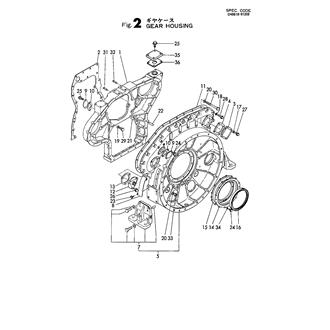 FIG 2. GEAR HOUSING