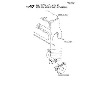 FIG 47. LUB. OIL LINE(PUMP-CYLINDER)