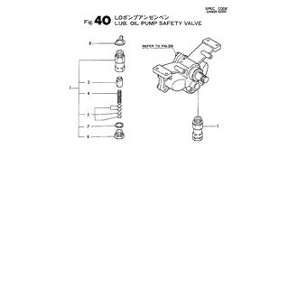 FIG 40. LUB. OIL PUMP SAFETY VALVE