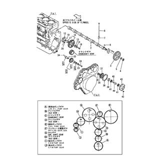 FIG 15. CAMSHAFT & IDLE GEAR