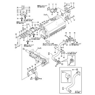 FIG 35. COOLING FRESH WATER PIPE(HEAD OUTLET)