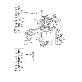 FIG 42. FUEL INJECTION PUMP(INNER PARTS)