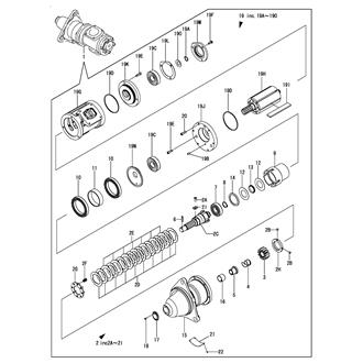 FIG 72. (57A)AIR STARTER(INNER PARTS)