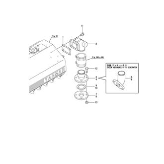 FIG 83. (39C)CSW PIPE(ENGINE OUTLET)