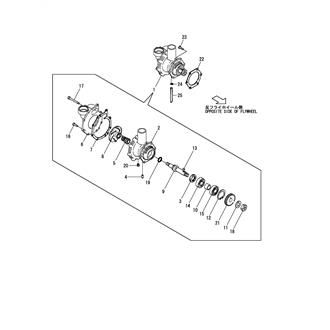 FIG 25. COOLING FRESH WATER PUMP