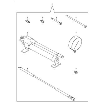 FIG 27. HYDRAULIC PUMP & PRESSURE GAUGE(OPTIONAL)