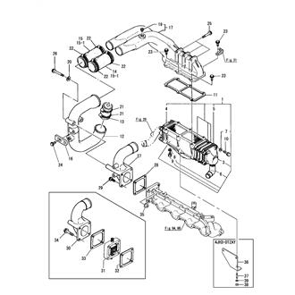 FIG 15. AIR COOLER(4JH3-DTZ/DTZAY)