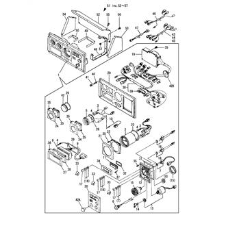 FIG 47. INSTRUMENT PANEL(C-TYPE)(12V)(FROM DEC., 1992)