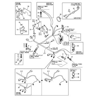 FIG 45. WIRE HARNESS & SENSOR(FROM DEC., 1992)