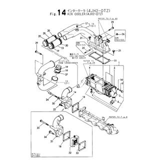 FIG 14. AIR COOLER(4JH2-DTZ)