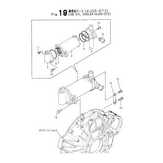 FIG 19. LUB.OIL COOLER(4JH3-DTZ)