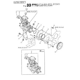 FIG 33. F.I.PUMP(4JH3-DTZ,DTZAY)