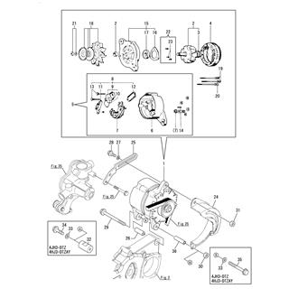 FIG 43. GENERATOR(12V-35A)(HITACHI:TO E02740)