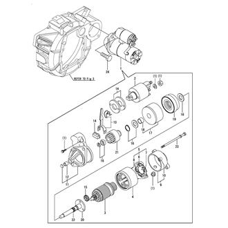 FIG 49. (42A)STARTING MOTOR(FROM EZZZZZ)