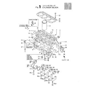 FIG 1. CYLINDER BLOCK